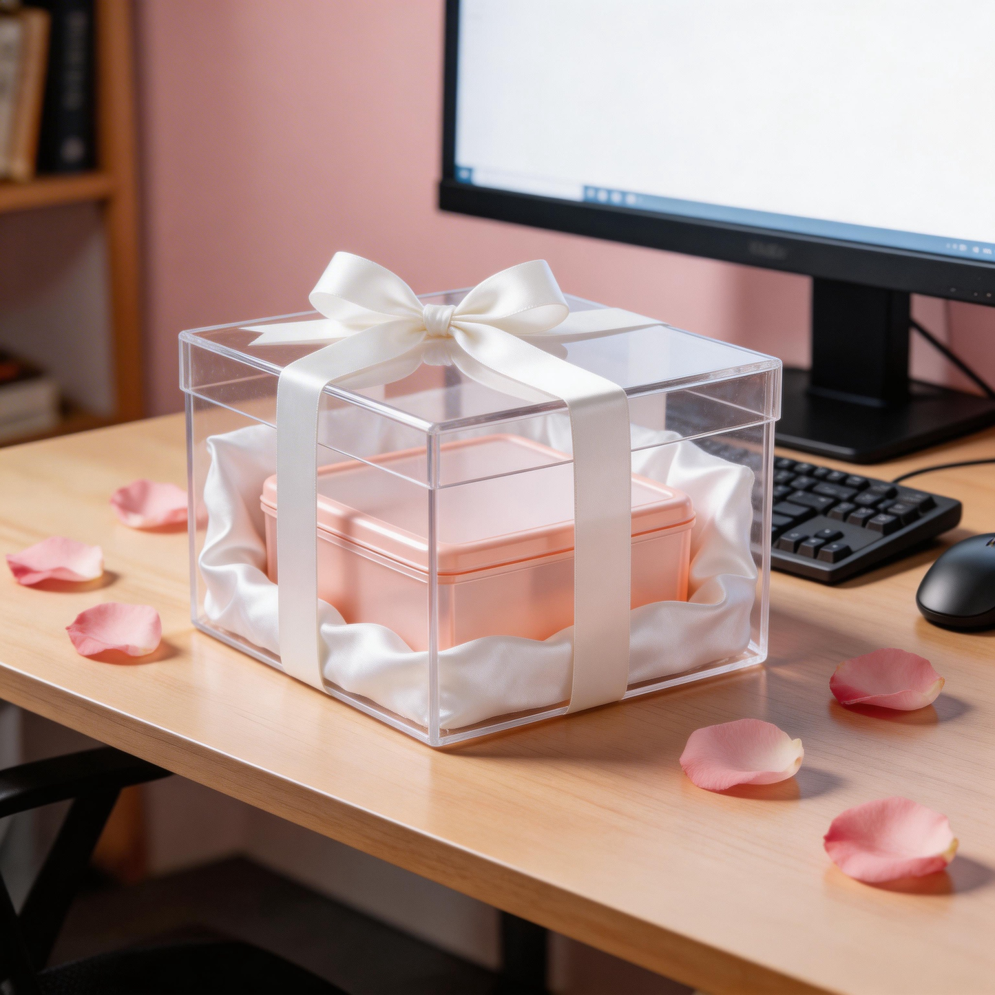 Practical Storage Solution | Durable Plastic Material | Versatile Home Organization | Ideal Gift for Neat Enthusiasts | Sleek and Transparent Design