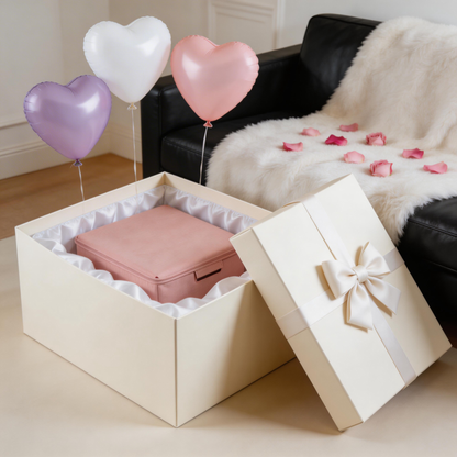 Functional & Chic | Fabric Material | Stylish Home Organization | Perfect Gift for Minimalists | Soft Pink Design