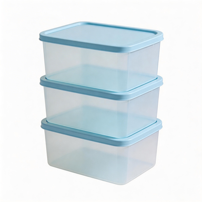 Functional & Durable | Sturdy Plastic | Home or Office Organization | Ideal Gift for Neat Freaks | Sleek Blue Design